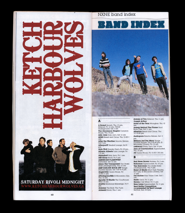 KHW featured in NxNE 'Gig Guide'