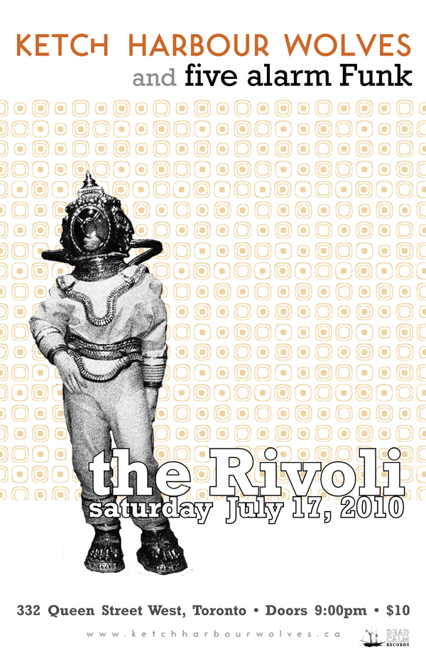 Ketch Harbour Wolves Rivoli July 18 Poster